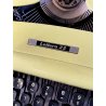MACCHINA da SCRIVERE Olivetti LETTERA 22 VERDE MINT GREEN VINTAGE TIPEWRITER '50