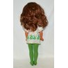 BAMBOLA FURGA PRITTI MILLEMOSSE PEGGY VINTAGE DOLL con ABITO ORIGINALE anni '70