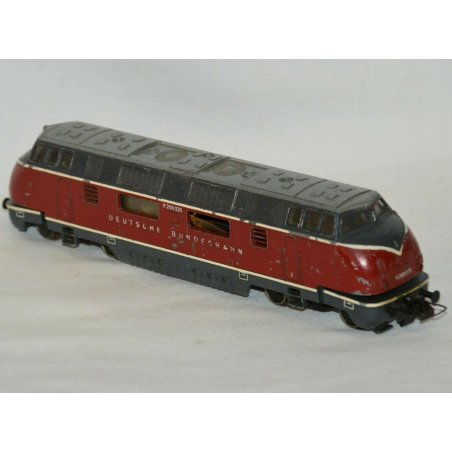 LOCOMOTIVA V200 035 Deutsche Bundesbahn TRENINO scala H0 West German MARKLIN ?? 