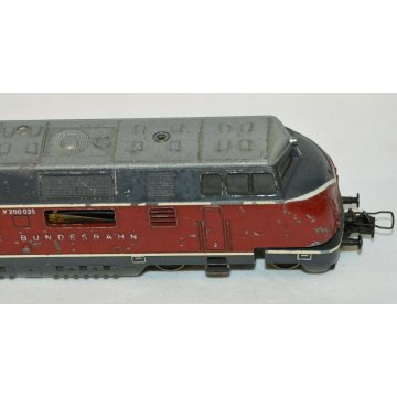 LOCOMOTIVA V200 035 Deutsche Bundesbahn TRENINO scala H0 West German MARKLIN ?? 