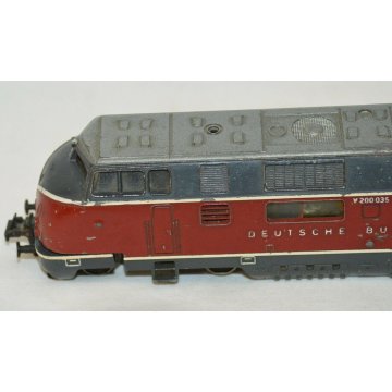 LOCOMOTIVA V200 035 Deutsche Bundesbahn TRENINO scala H0 West German MARKLIN ?? 