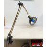 LAMPADA DA TAVOLO SCRIVANIA FERRO DESIGN ANNI 70 TABLE LAMP DESK OLD REGOLABILE