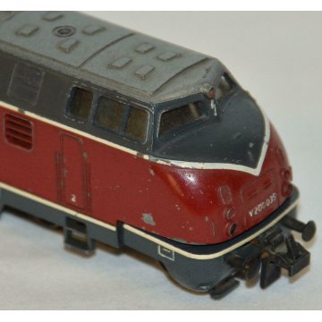 LOCOMOTIVA V200 035 Deutsche Bundesbahn TRENINO scala H0 West German MARKLIN ?? 