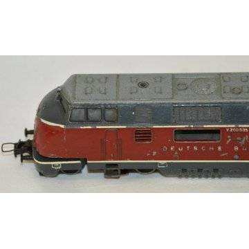 LOCOMOTIVA V200 035 Deutsche Bundesbahn TRENINO scala H0 West German MARKLIN ?? 