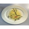 PIATTO OVALE P/A Wilfredo Lam CERAMICA ALBISSOLA ITALY '70 DISH H&C Selb Bavaria