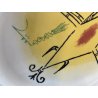 PIATTO OVALE P/A Wilfredo Lam CERAMICA ALBISSOLA ITALY '70 DISH H&C Selb Bavaria