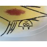 PIATTO OVALE P/A Wilfredo Lam CERAMICA ALBISSOLA ITALY '70 DISH H&C Selb Bavaria