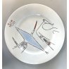 PIATTO Wilfredo Lam CERAMICA ALBISSOLA DISH Hutschenreuther Germany EPOCA '60/70