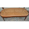 ANTICO DIVANO THONET FAGGIO PAGLIA di VIENNA EPOCA 1900 PANCA POLTRONA SEDIA OLD