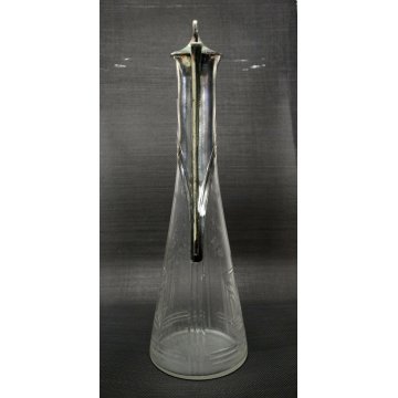 ANTICA BROCCA VINO CRISTALLO MOLATO ART NOUVEAU SILVERPLATED WMF PUNZONATA1918