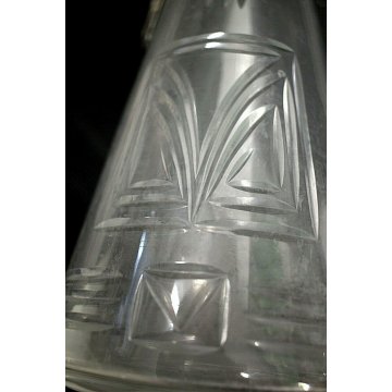 ANTICA BROCCA VINO CRISTALLO MOLATO ART NOUVEAU SILVERPLATED WMF PUNZONATA1918