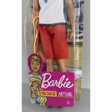 BARBIE Ken bagnino bay watch gioco MATTEL box nuova mai aperta bambola carriere