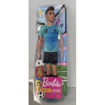 BARBIE Ken calciatore calcio gioco MATTEL box nuova mai aperta bambola carriere