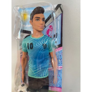 BARBIE Ken calciatore calcio gioco MATTEL box nuova mai aperta bambola carriere