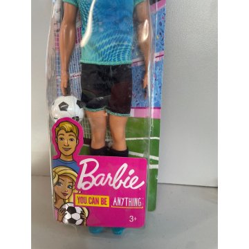 BARBIE Ken calciatore calcio gioco MATTEL box nuova mai aperta bambola carriere