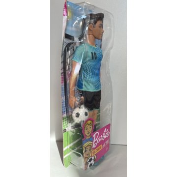 BARBIE Ken calciatore calcio gioco MATTEL box nuova mai aperta bambola carriere