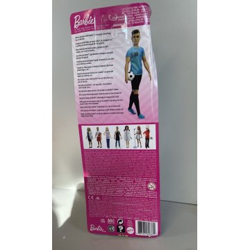 BARBIE Ken calciatore calcio gioco MATTEL box nuova mai aperta bambola carriere