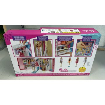 Barbie armadio dei sogni Bambola Bionda e 25 accessori box nuova mai aperta toys