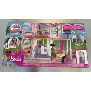 Barbie Malibu casa delle bambole barbie villa dei sogni mobili accessori vari