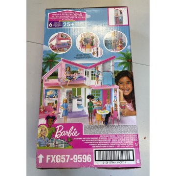 Barbie Malibu casa delle bambole barbie villa dei sogni mobili accessori vari