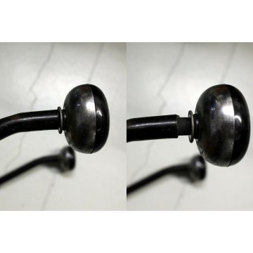 SEDIA da UFFICIO DESIGN GianCarlo Piretti CASTELLI ECO PELLE CUOIO VINTAGE '60
