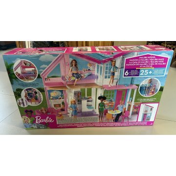 Barbie Malibu casa delle bambole barbie villa dei sogni mobili accessori vari