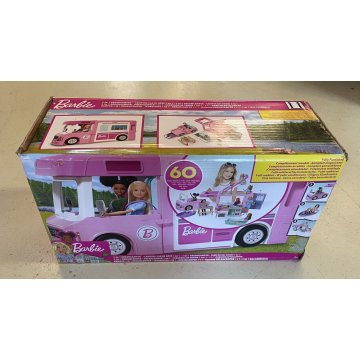 Mattel Barbie Camper dei Sogni Trasformabile 60 Accessori caravan auto barca toy