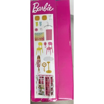 Casa Barbie 2 Piani 4 Aree Gioco e Accessori Giocattolo Mattel toys cucina  box