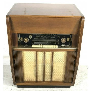 ANTICO MOBILE RADIO ANNI 50 VINTAGE CONSOLE BAR DISCO ART DECO MADE IN ITALY OLD