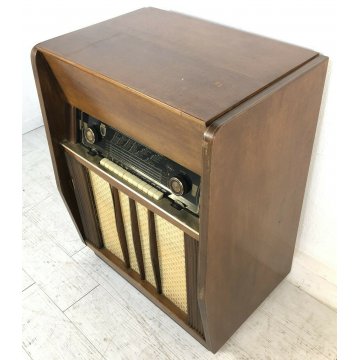 ANTICO MOBILE RADIO ANNI 50 VINTAGE CONSOLE BAR DISCO ART DECO MADE IN ITALY OLD