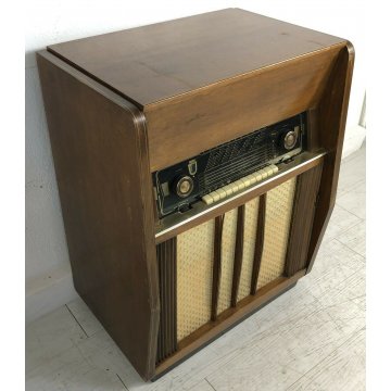 ANTICO MOBILE RADIO ANNI 50 VINTAGE CONSOLE BAR DISCO ART DECO MADE IN ITALY OLD