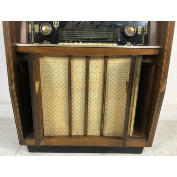 ANTICO MOBILE RADIO ANNI 50 VINTAGE CONSOLE BAR DISCO ART DECO MADE IN ITALY OLD