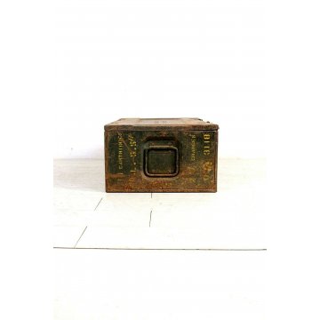 BAULE CASSA PROIETTILI MILITARE ESERCITO 1942 MILITAR BOX CHARGES ARMY O.C. 3118