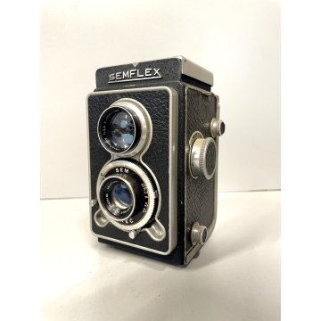 FOTOCAMERA Semflex SEM OREC VINTAGE CAMERA 120 Film French Twin Lens ANNI '60