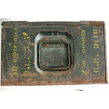 BAULE CASSA PROIETTILI MILITARE ESERCITO 1942 MILITAR BOX CHARGES ARMY O.C. 3118