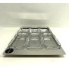 RARO VASSOIO ACCIAIO Alessi ANTIPASTIERA P8SET3 Programma8 DESIGN F. Sargiani '70