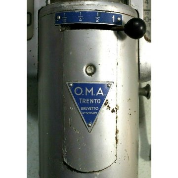 POMPA OLIO COMMESTIBILE MANUALE ALLUMINO O.M.A Trento MODERNARIATO OIL PUMP '60 