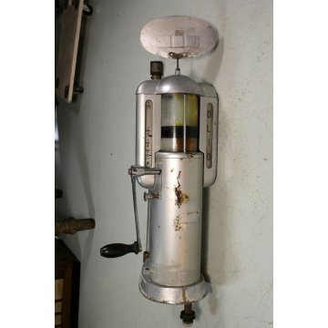 POMPA OLIO COMMESTIBILE MANUALE ALLUMINO O.M.A Trento MODERNARIATO OIL PUMP '60 