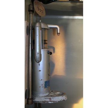 POMPA OLIO COMMESTIBILE MANUALE ALLUMINO O.M.A Trento MODERNARIATO OIL PUMP '60 