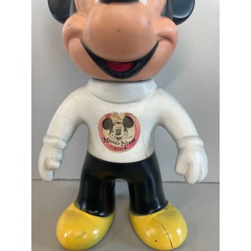 SALVADANAIO TOPOLINO MICKEY MOUSE CLUB ANNI 50 PLASTIC WALT DISNEY GIOCO TOYS