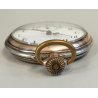 LOTTO 2 pz. ANTICO OROLOGIO TASCA J.W.B. argento 935 Epoca 900 Old Pocket Watch