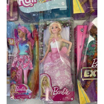 LOTTO 7 BARBIE VARIE MAI GIOCATE SCATOLA DOTTORE  BAMBOLA Mattel MALIBU GIOCO