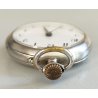 ANTICO OROLOGIO TASCA ARGENTO 800 epoca 900 MONACHINA Old Pocket Watch Cylindre