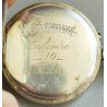 ANTICO OROLOGIO TASCA ARGENTO 800 epoca 900 MONACHINA Old Pocket Watch Cylindre