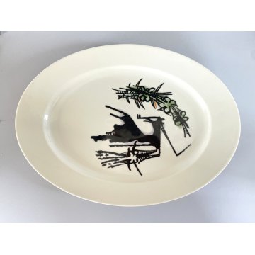 PIATTO Wilfredo Lam CERAMICA ALBISSOLA DISH H&C Selb Bavaria ARTE MODERNA '60/70