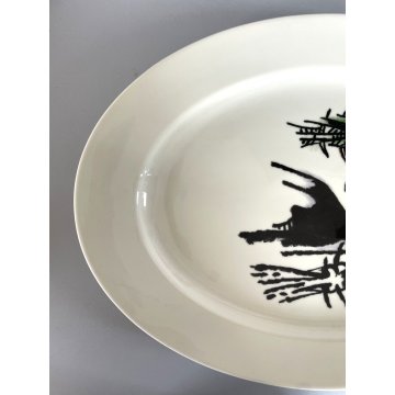 PIATTO Wilfredo Lam CERAMICA ALBISSOLA DISH H&C Selb Bavaria ARTE MODERNA '60/70