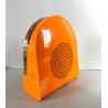 MANGIADISCHI GIRADISCHI 45 giri VINTAGE Minerva ARANCIO DESIGN Mario Bellini '69