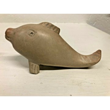 SET SCULTURE ANIMALI IN MARMO LEONE PESCE CONIGLIO RINOCERONTE MINIATURE ANIMALE