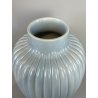 VASO CERAMICA AZZURRO GUIDO ANDLOVITZ SCI LAVENIA 3034 DESIGN A RIGHE VARESE