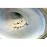 GRANDE VASO BIANSATO CERAMICA Cacf Faenza 900 dipinto MASCHERONE PAESAGGIO EPOCA